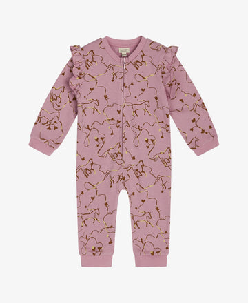 HELENANNM BABY JUMPSUIT IN ORGANIC JERSEY
